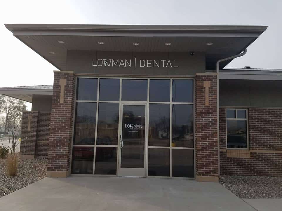 Lowman Family Dental Treatment Front of Building